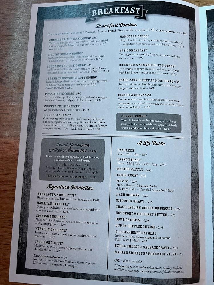 Moore's Family Restaurant Menu image 4